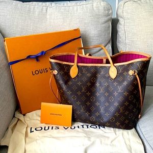 Louis Vuitton Neverful MM Pivoine